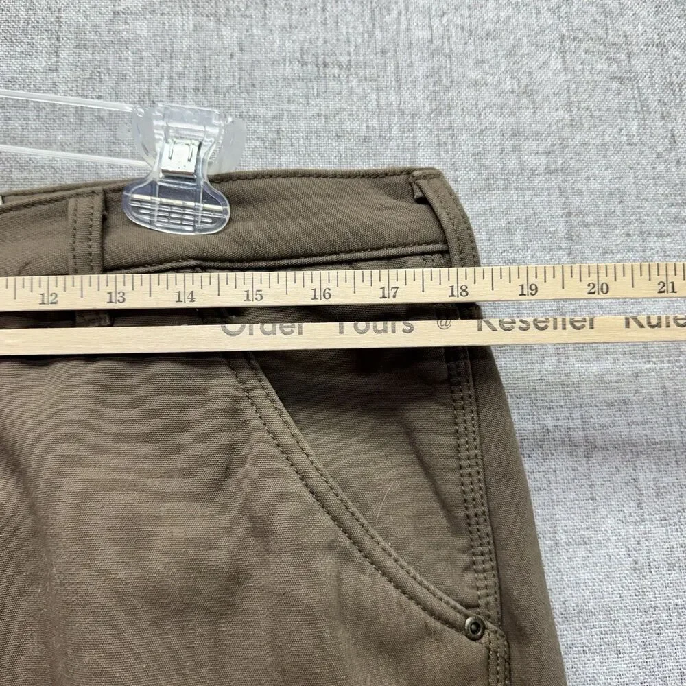 Old Mill Pants Mens 38x34 Canvas Fleece Lined Carpenter
